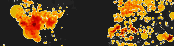 Every meteorite fall on earth visualized Every meteorite fall on earth visualized